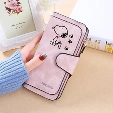 Snoopy Inspired Cute Wallet Coin Purse Card Holder for Women  Birthday Girl Gift