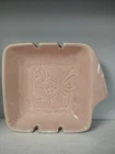 Royal Haeger Mid Century Modern Pink Ashtray  Bird
