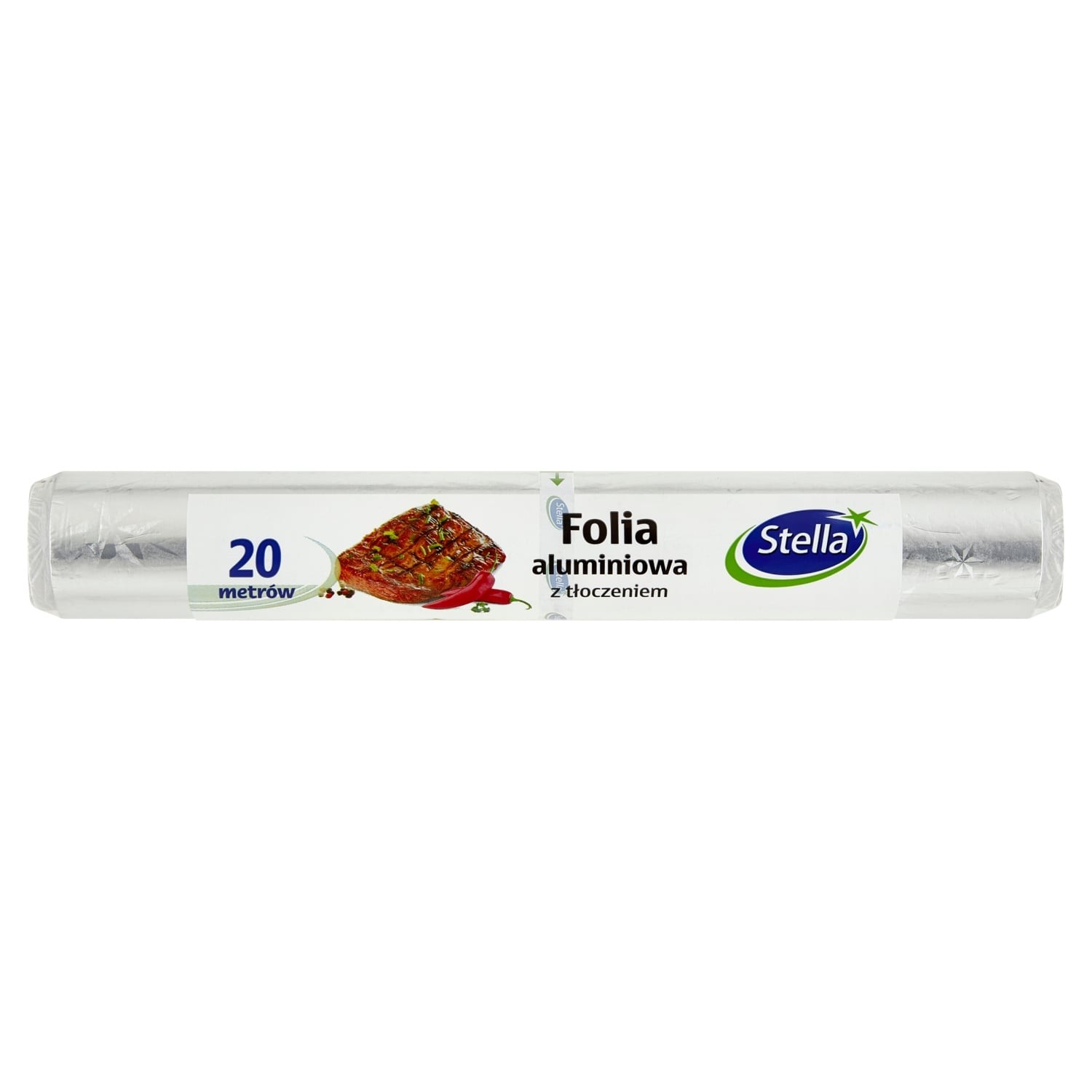 5903936000210 Stella Folia aluminiowa z toczeniem 20m rolka Stella 4090₽