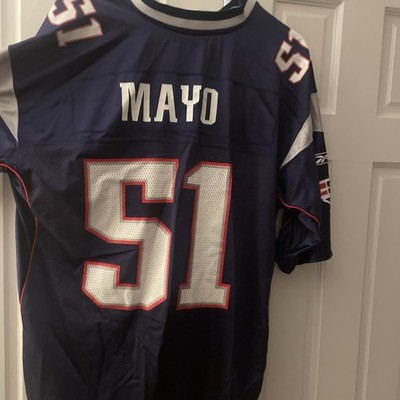 New England Patriots #51 Mayo Jersey Size 2XL Reebok On Field | eBay