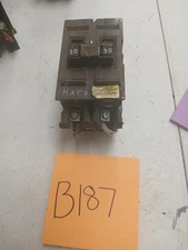 WADSWORTH 30 AMP DOUBLE POLE 120/240 VOLT CIRCUIT Plastic Handle ECS