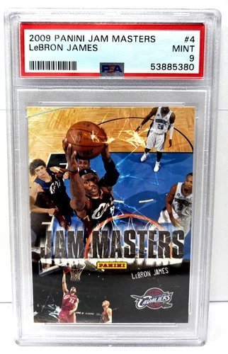 2009 Panini Jam Masters LeBRON JAMES Basketball Card PSA 9 MINT