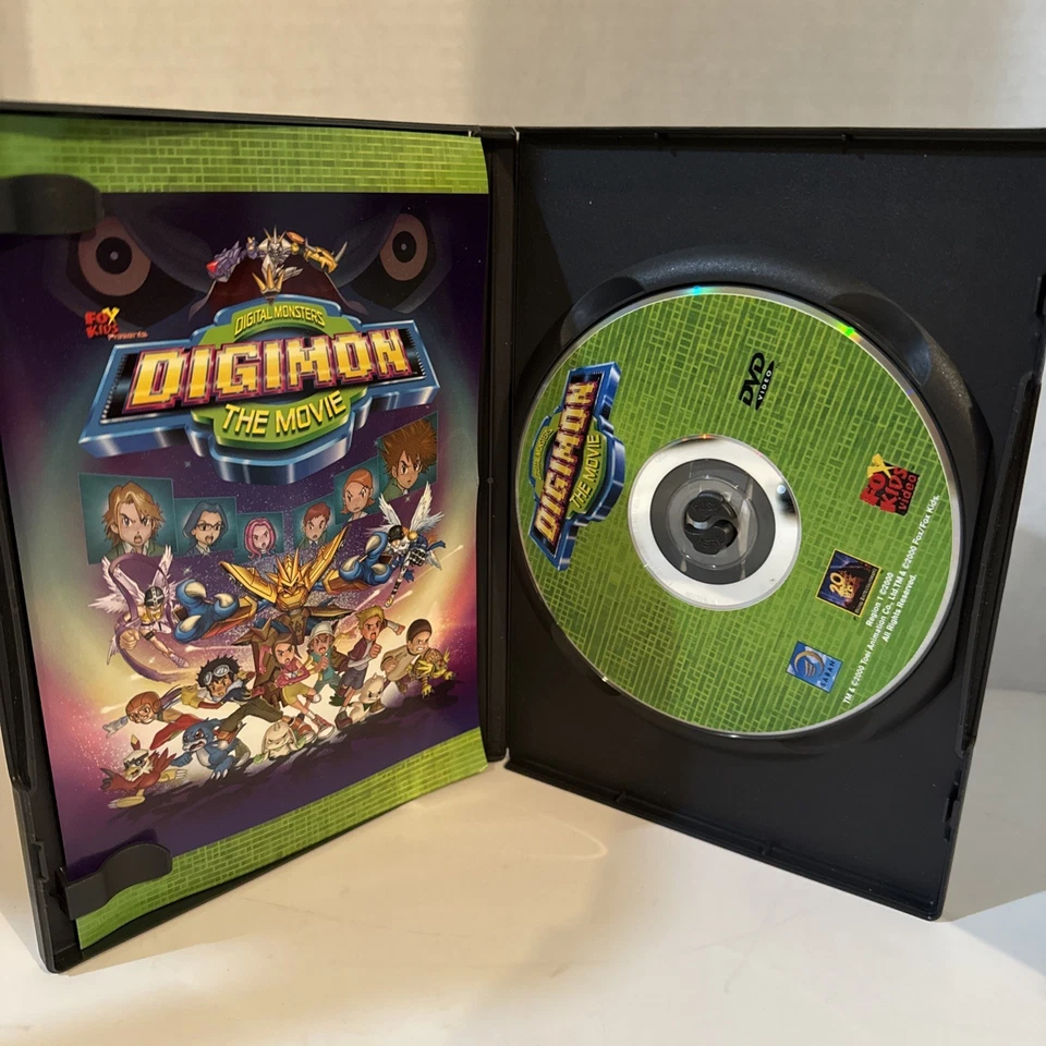 Digimon The Movie 2007 DVD anime cartoon with poster! - Good - Image 3 of 4
