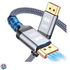 DisplayPort Cable 1.4, [VESA Certified] 8K 4K DP Cable 3.3ft, Display Port Ca...