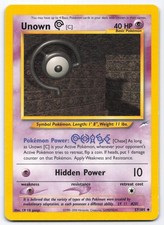Unown [C] 57/105 Neo Destiny Unlimited Uncommon Pokemon Card CR CG gangs LP on eBay