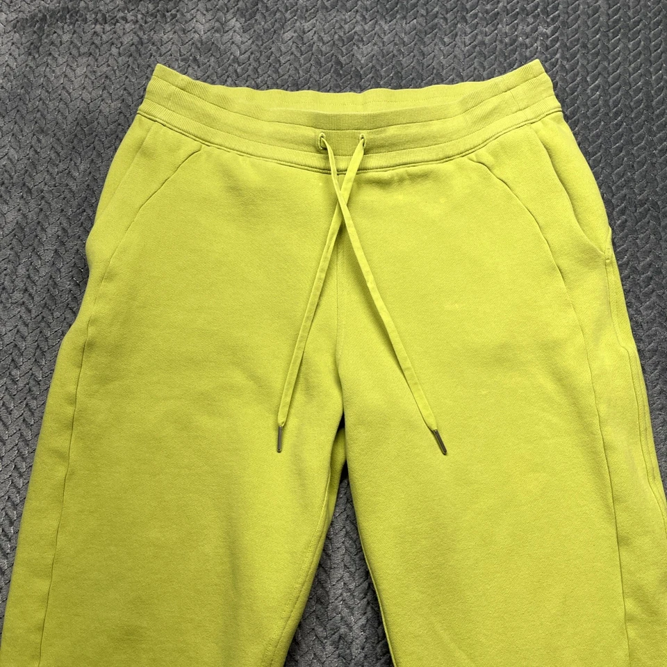 Lululemon Scuba Joggers Размер 12 Высотка Полная Длина Неоновая Стирка Желтый ЧИТАЙТЕ - Изображение 2 из 4