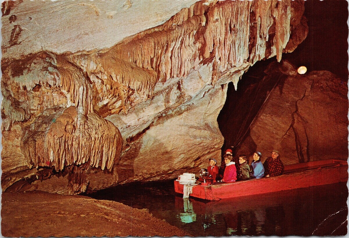 The Chimes Penn's Cave Water Cavern Centre Hall PA Penn Unused Postcard