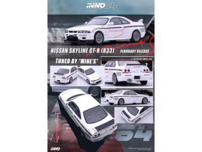 NISSAN Skyline GT-R (R33) N1 - Mines Tuning - white - INNO 1