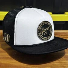 Gibson USA snapback Style Mens Trucker Hat  Snapback  logo  Decky Hat
