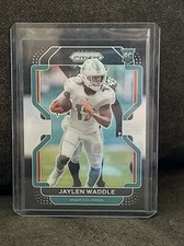 JAYLEN WADDLE: 2021 Chronicles RC PRIZM BLACK SILVER Holo Parallel #PB-10