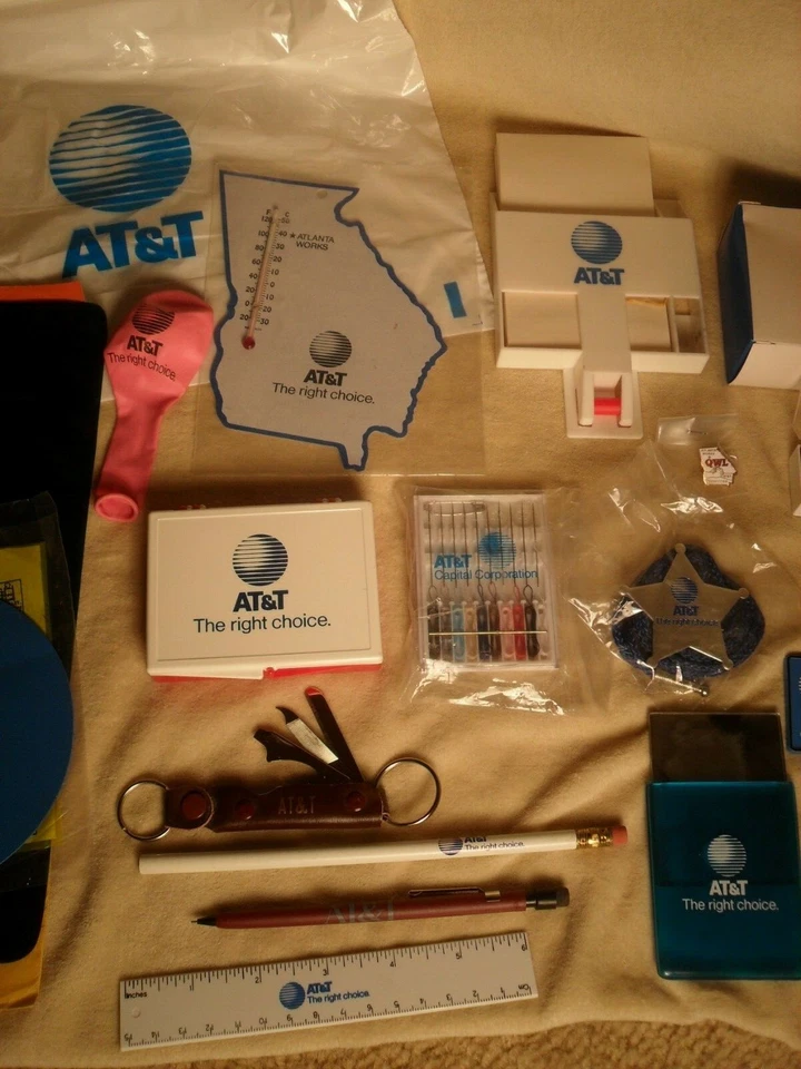 AT&T Advertising Salesman Samples From 1990's But NEW -20 Different U.S.A. Items - Image 2 of 4