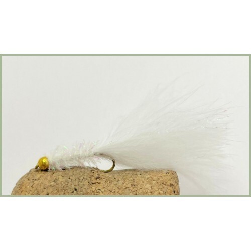 Barbless Trout Flies, 6 Pack Goldhead Dawsons Olive, Fishing