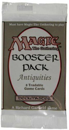 Magic: The Gathering Antiquities Sealed Collectible Card Magic: The Gathering Antiquities Sealed Collectible Card