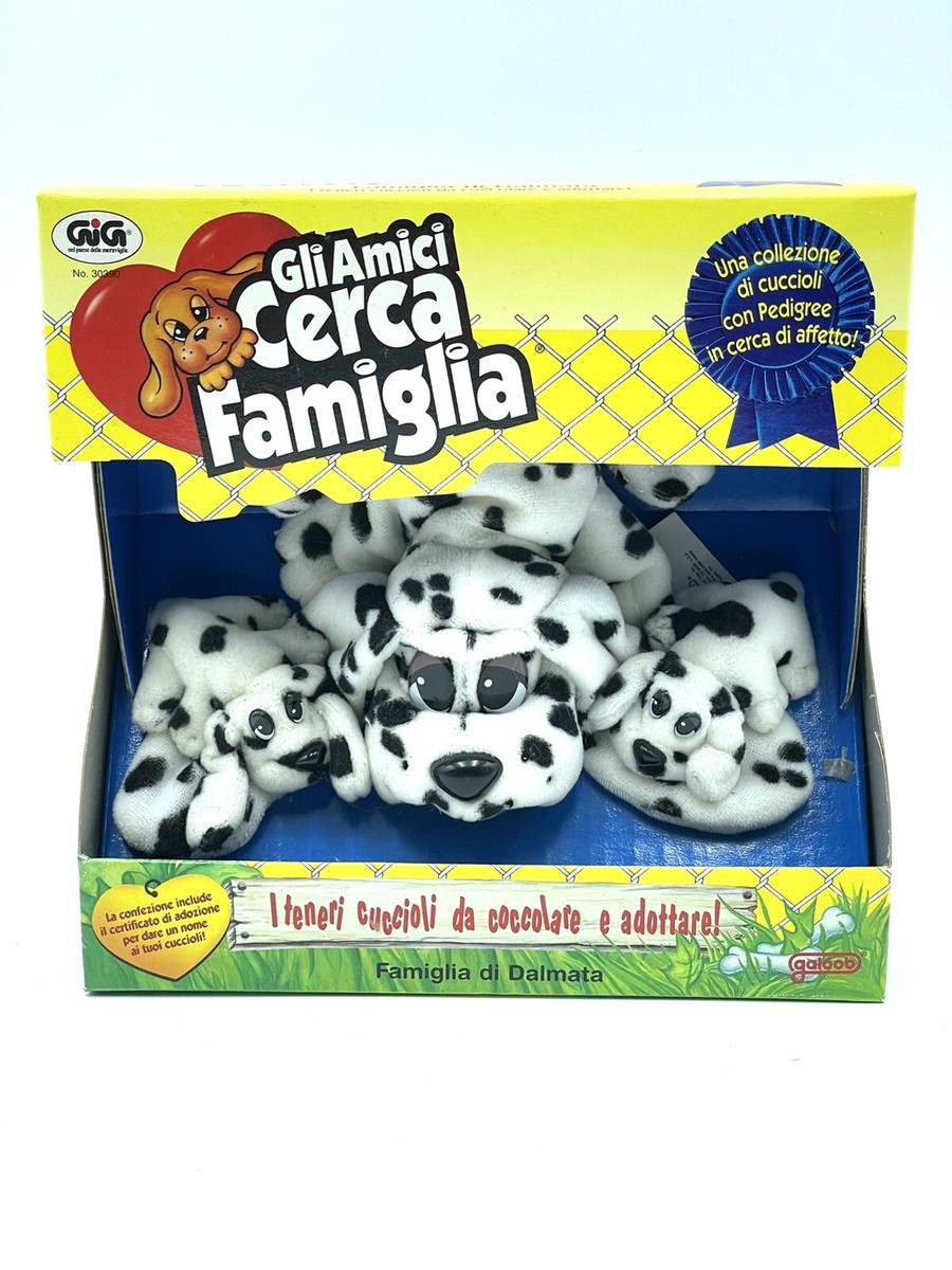 Peluches Pound Puppies Les Dalmatiens De Noël IDEAL 1996 Neuves