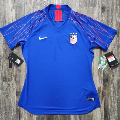 2019 Nike USA Training Soccer Jersey Women L Rapinoe Alex Morgan