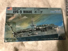 Vintage Skywave AVG-9 Bogue US Navy carrier Model Kit new open box 1/700 scale