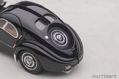 AUTOart 1/43 Bugatti Type 57SC Atlantic 1938 Black Disc Wheel