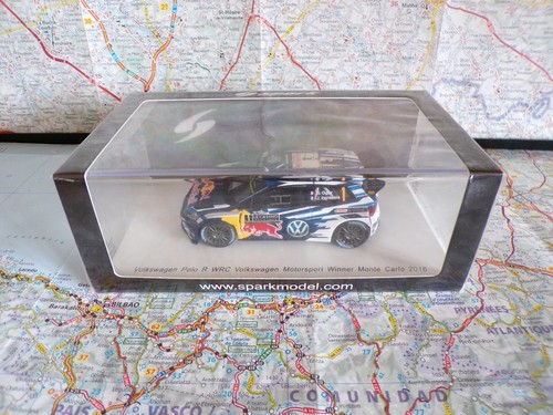 Volkswagen Polo R WRC N°1 Motorsport Monte Carlo 2016 SPARK S4960 1/43 en boite - Foto 2 di 2