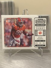 2023 Panini Chronicles Draft Picks Contenders College Ticket - Myles Murphy - RC