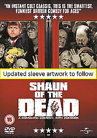 SHAUN OF THE DEAD DVD Simon Pegg Zombies New Sealed