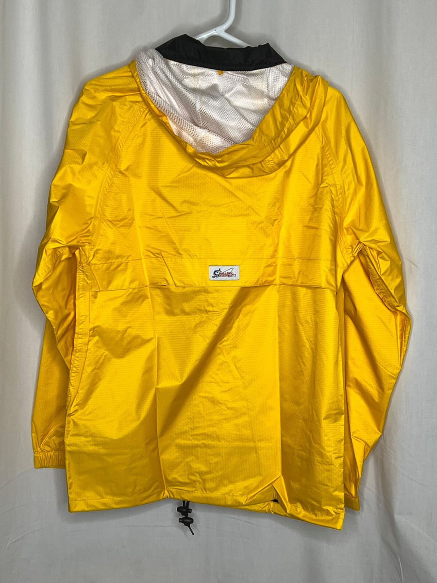 World Wide Sports Rain Jacket Hooded RN #74747 Nylon & Polyester