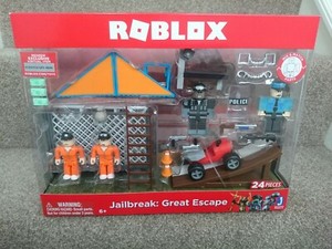 Genuine Roblox Jailbreak Great Escape Playset New Sealed Uk - playset roblox toys jailbreak