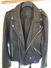 A Freepeople Genuine Leather Biker Style Jacket New Label Says £528 Selling £250