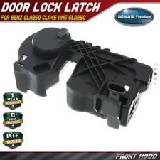 Hood Lock Latch Catch for Mercedes-Benz CLA250 14-20 Metris 16-21 B250e 4 pins