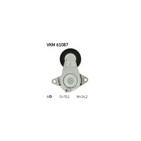 Riemenspanner, Keilrippenriemen SKF VKM 61087 FüR Daihatsu Toyota Toyota (Faw)