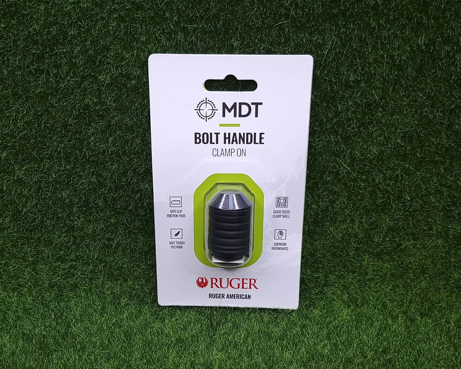 MDT Ruger American AntiSlip Bolt Handle ClampOn, Black 105337BLK 682157402724 eBay