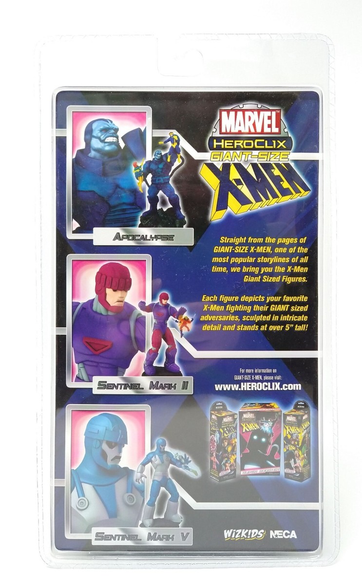 Marvel HeroClix Giant Size X-MEN Sentinel Mark II & Mark V Combo