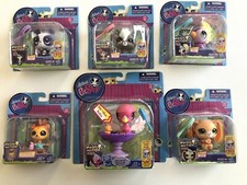 Lot of 6 Littlest Pet Shop Magic Motion Pets  RETIRED  NIB