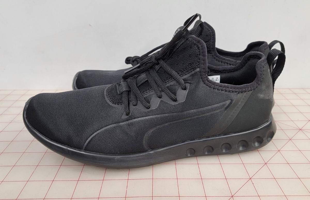 Puma Mens Carson 2 X 190947-01 Black Running Shoes Sneakers Size