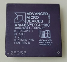 Vintage Rare AMD AM486DX4-100 A80486DX4-100NV...