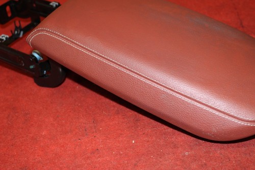 Center Console Armrest Red Brown OEM BMW F25 F26 X3 X4 2011-2017 - Picture 6 of 11