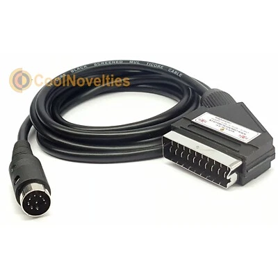 Roland S20, S50, S330, S550, S750, S760 y S770 Scart RGB Cable TV Video Plomo