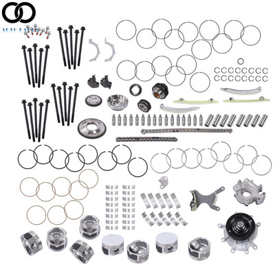 For Dodge Dakota 2004-2007 4.7L Master Overhaul Timing Chain Rebuild Kit & Pump