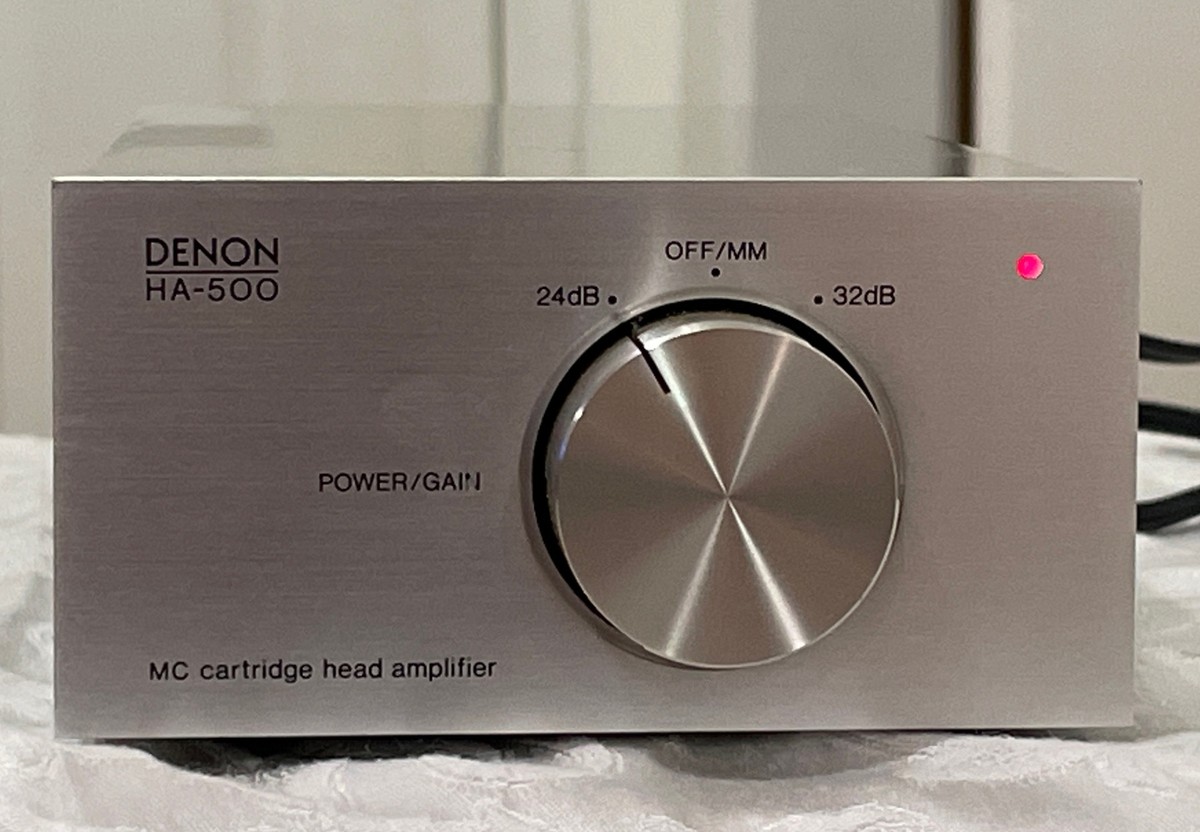 Denon HA-500 Moving Coil Cartridge Head Amplifier | eBay