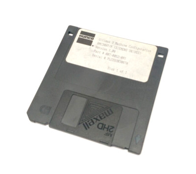 Hurco 007-0052-001 Version 1.00 Ultimax 3 Machine Configuration Disk BMC30HT/M
