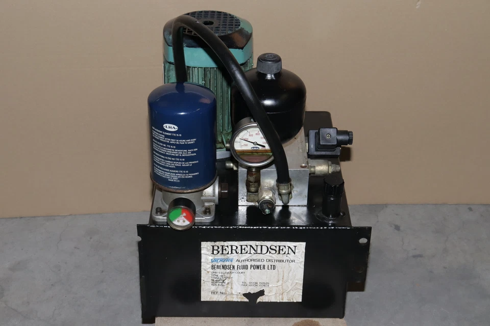 COLCHESTER TORNADO 80 Berendsen VICKERS Hydraulikaggregat #82036 - Bild 2 von 3