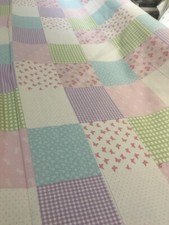 Bespoke Roman Blind Laura Ashley Vintage Patchwork Thermal Blackout Nursery