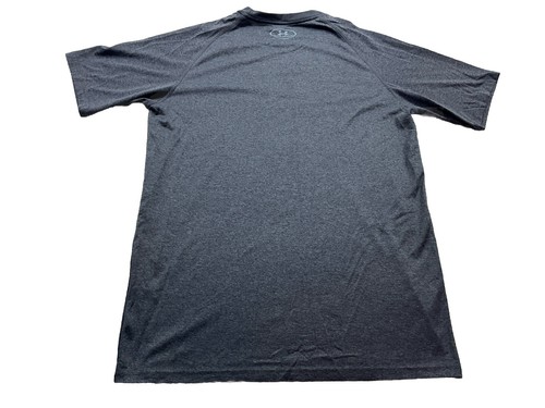 Under Armour Wisconsin Badgers Heat Gear Child Small Short Sleeve Gray T Shirt - Picture 8 of 9