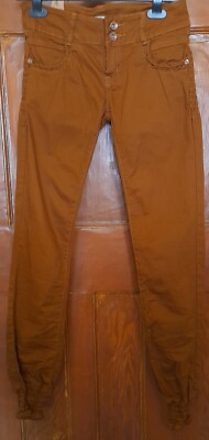 V S Miss Jeans Brown New Cuffed Jeans Size 38/12    