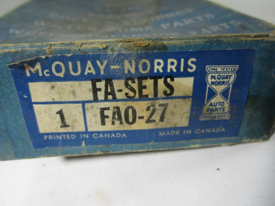 40 par de ejes de brazo de control Chrysler Desoto Dodge Plymouth MCQUAY-NORRIS FA027 K45 Foto 4 de 4