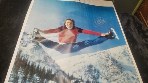 Póster de patinador SCOTT HAMILTON 9910 22" X 34" Sports Illustrated vintage de 1980 - Imagen 3 de 7