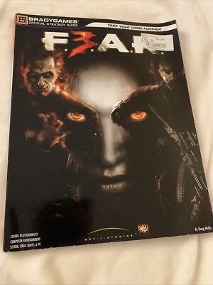 F.E.A.R. 3 Official Strategy Guide by BradyGames Paperback Book The Fast Free