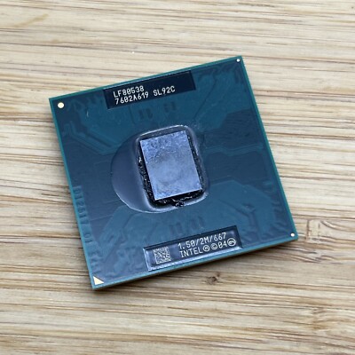 1.5Ghz T1200 Intel Core Solo 2MB / 667 CPU processor SL92C 478micro Socket M