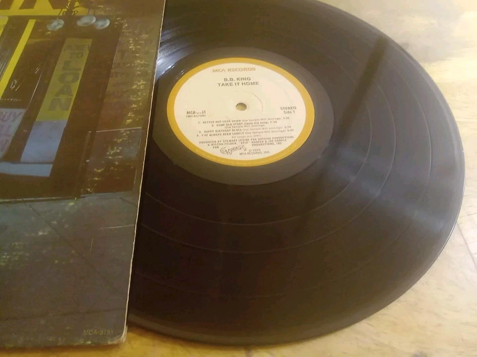 B.B. King Lot 2 Lp Take It Home 1979 Vg+,in London ABC 730 L vg+ Foto 4 de 4