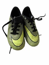 Nike JR Bravata II FG 844442 070 Yellow/Black Soccer Cleats Youth Sz 11c Kids