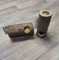 Tunnel,Nagetiere,Spielzeug, Holz,15Cm,Karlie,Versteck,NagerzubehöR,Baumstamm,Neu